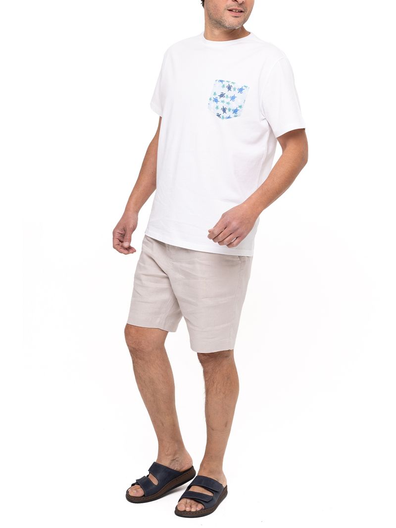 Polera-Algodon-Organico-Hombre-Pocket-Azul-Rockford