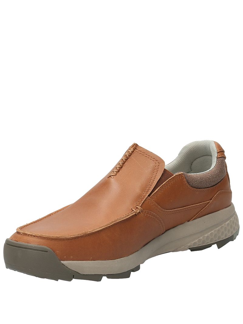 Zapatilla Cuero Hombre Utha Mock Café Rockford