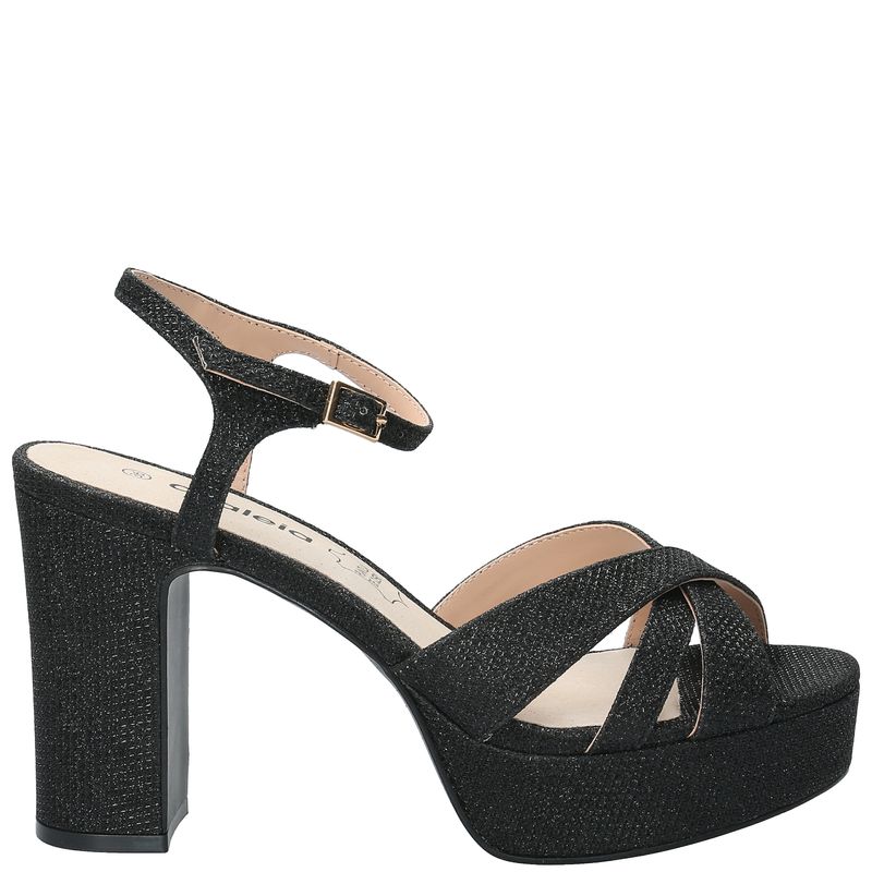 Sandalia Mujer Odelia Negro Azaleia