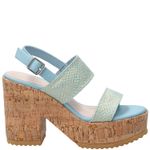 Sandalia Mujer Hatria Celeste Azaleia