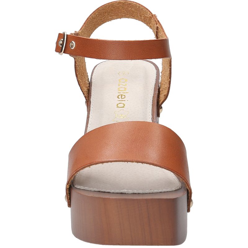 Sandalia Mujer Calisa Cognac Azaleia