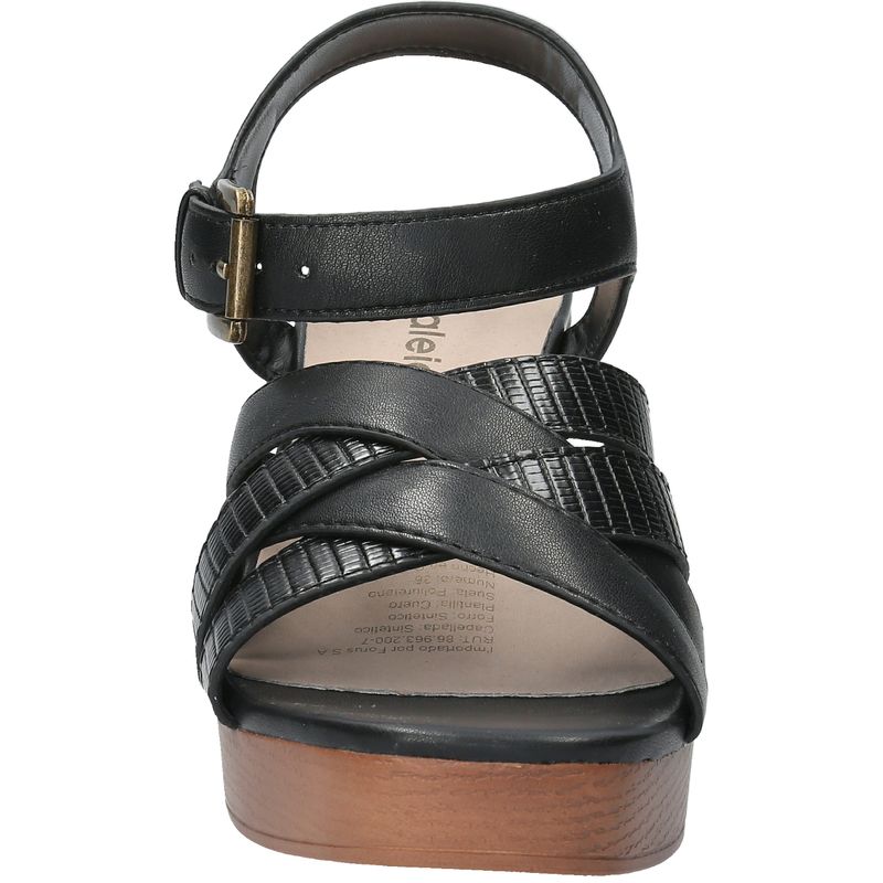 Sandalia Mujer Clara 1 Negro Azaleia