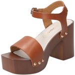 Sandalia Mujer Calisa Cognac Azaleia