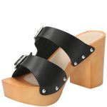 Sandalia Mujer Clarissa Negro Azaleia