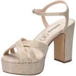 Sandalia Mujer Odelia Dorado Azaleia