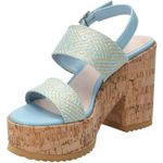 Sandalia Mujer Hatria Celeste Azaleia