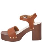 Sandalia Mujer Calisa Cognac Azaleia