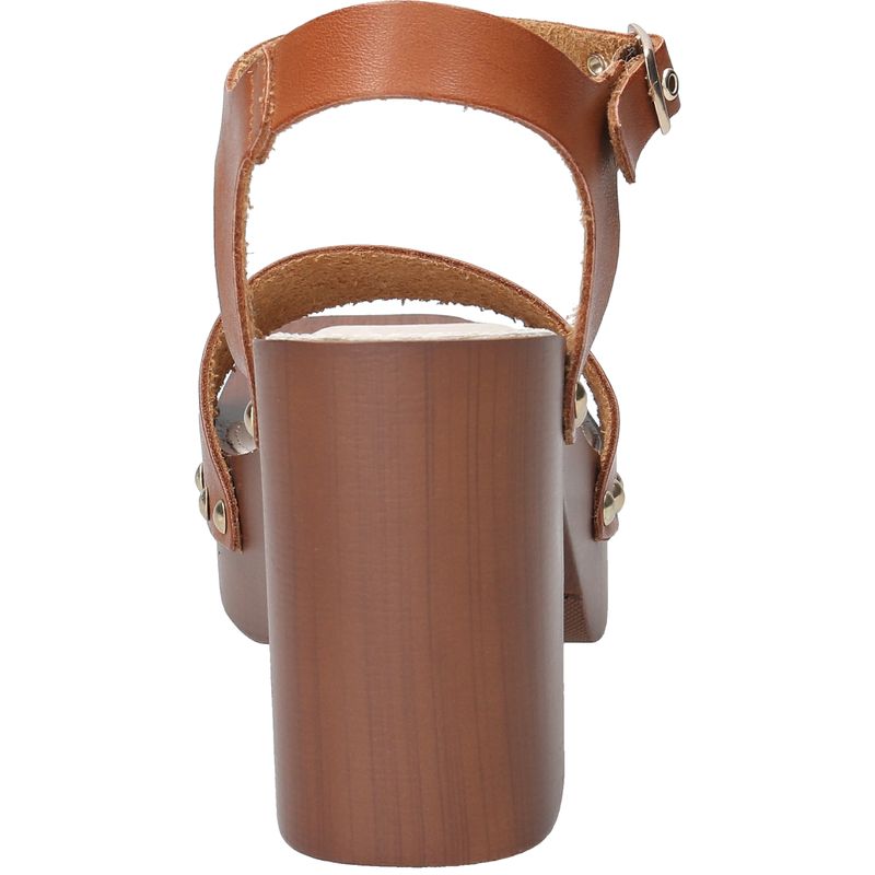 Sandalia Mujer Calisa Cognac Azaleia