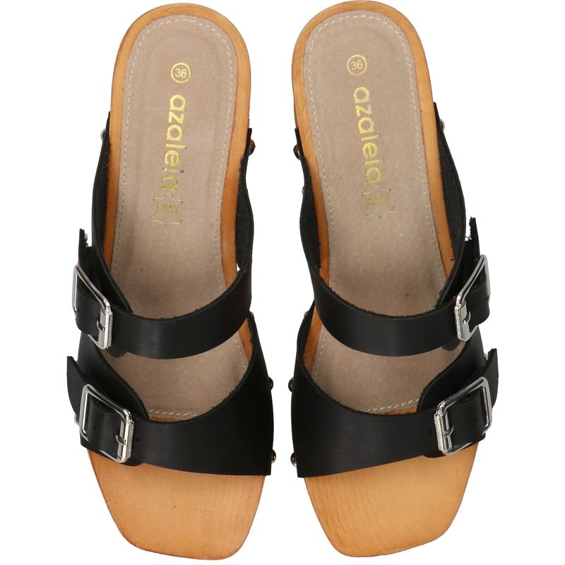 Sandalia Mujer Clarissa Negro Azaleia