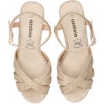 Sandalia Mujer Odelia Dorado Azaleia