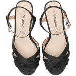 Sandalia Mujer Odelia Negro Azaleia