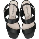 Sandalia Mujer Tobey Negro Azaleia