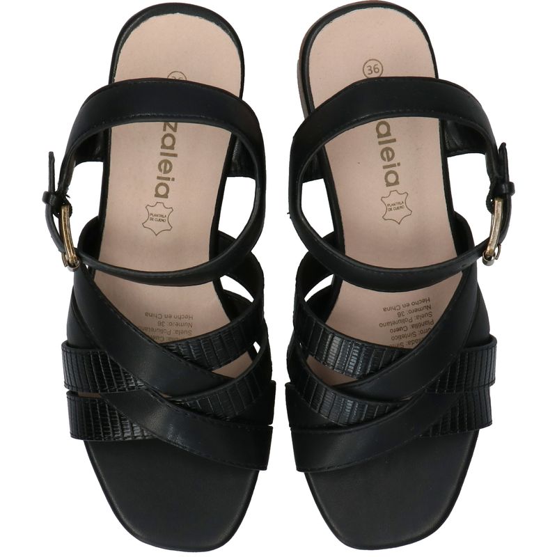 Sandalia Mujer Clara 1 Negro Azaleia