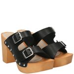 Sandalia Mujer Clarissa Negro Azaleia