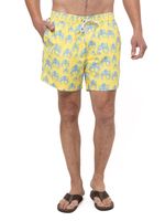 Traje De Baño Fibras Recicladas Hombre Izam Amarillo Rockford