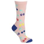 Calcetín Algodón Mujer Cherries