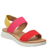 Sandalia Mujer Tabatha Fucsia Azaleia