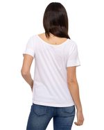 Polera-Manga-Corta-Casual-Mujer-W-OFF-THE-SHOULDER-TEE-BLANCO-CAT