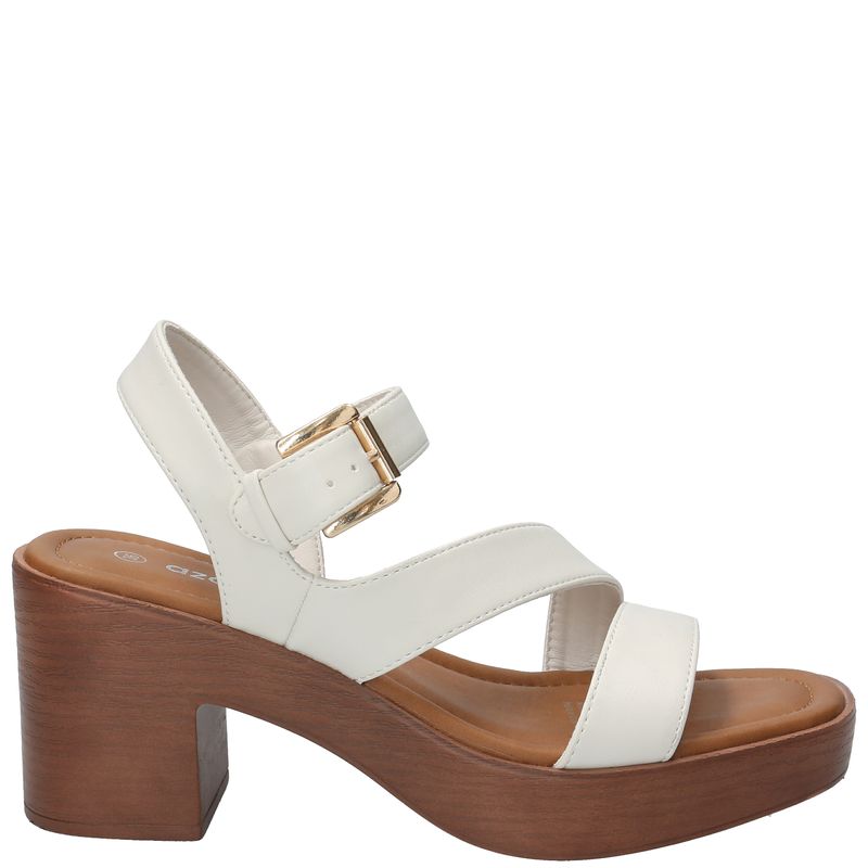 Sandalia Mujer Chloe Blanco Azaleia