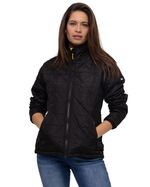 Chaqueta-Casual-Mujer-W-MEDIUMWEIGHT-INSULATED-TRIANGLE-QUILTED-JACKET-NEGRO-CAT
