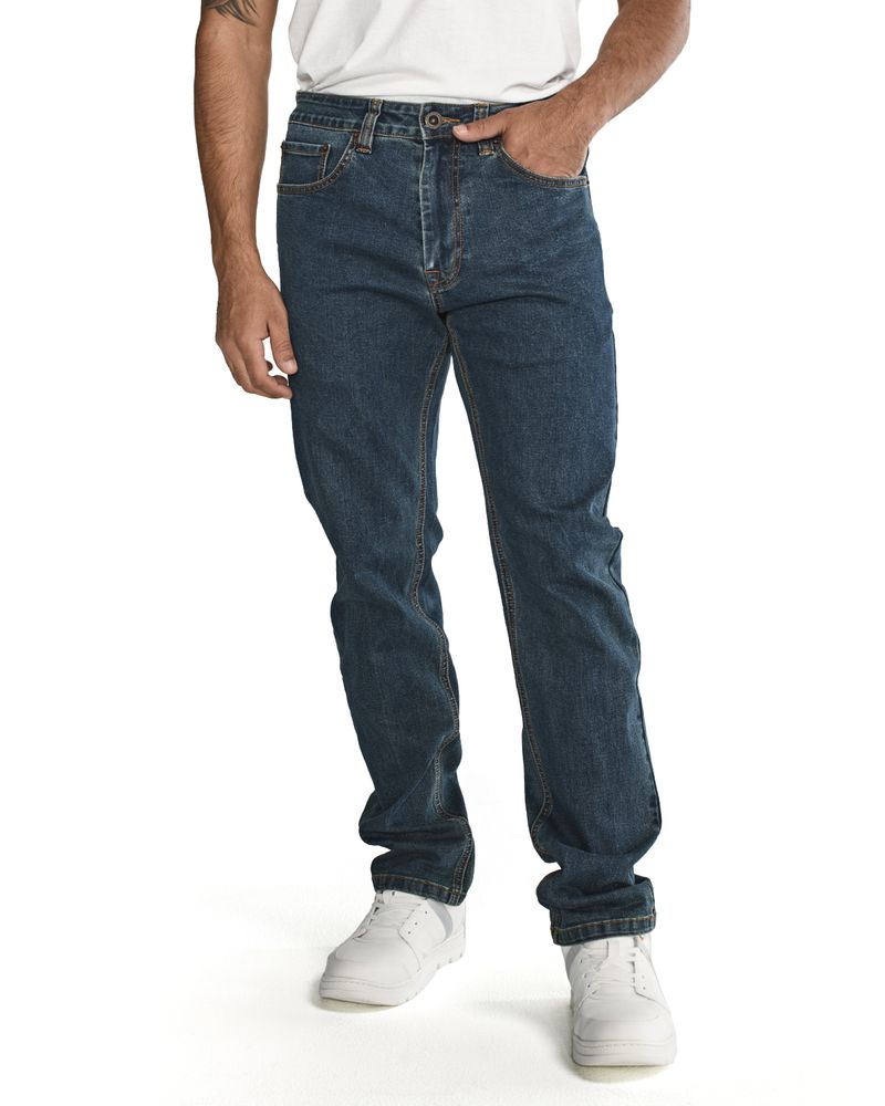 Jeans Casual Hombre TRIBLEND STRETCH DENIM SLIM AZUL CAT