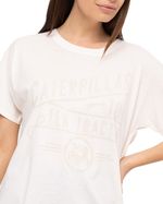 Polera-Manga-Corta-Casual-Mujer-W-SLOUCHY-DOLMAN-TEE-BLANCO-CAT