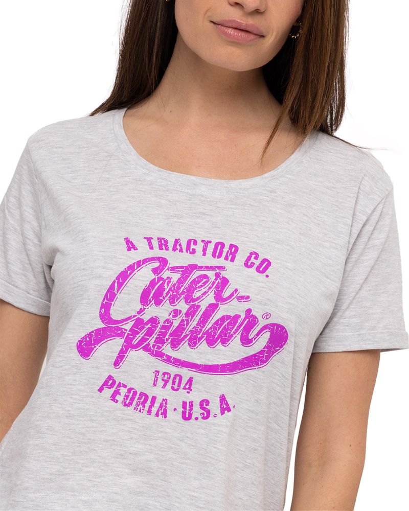 Polera-Manga-Corta-Casual-Mujer-JOYCE-CROP-TEE-GRIS-CAT