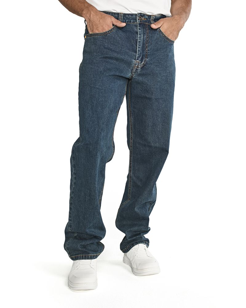 Jeans Casual Hombre TRIBLEND STRETCH DENIM ORIGINAL AZUL CAT