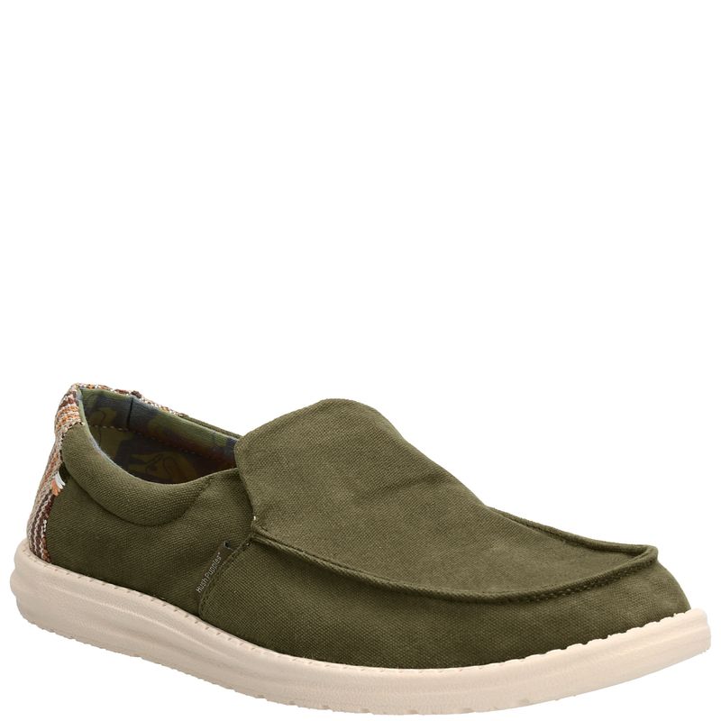 Slip On Hombre Gordon Verde Musgo Hush Puppies Chile Zapatos.cl