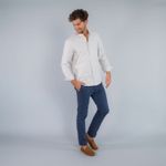 Mocasin-Cuero-Hombre-Lotus