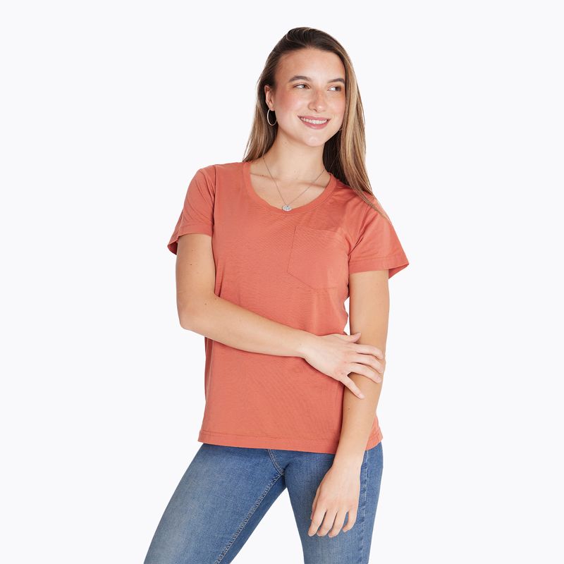 Polera-Mujer-Short-Sleeves-Burdeo-Merrell