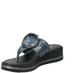 Sandalia Mujer Fiama Azul