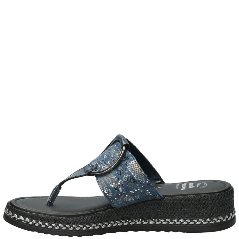 Sandalia Mujer Fiama Azul