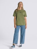 Polera-Manga-Corta-Mujer-Flying-V-Oversized--Verde-Musgo-Vans