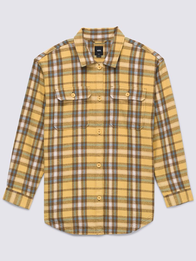 Blusa-Manga-Larga-Mujer-Amelia-Flannel-Top-Multicolor-Vans