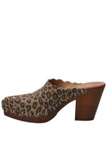 Sueco Cuero Mujer Asti Café Claro Rockford