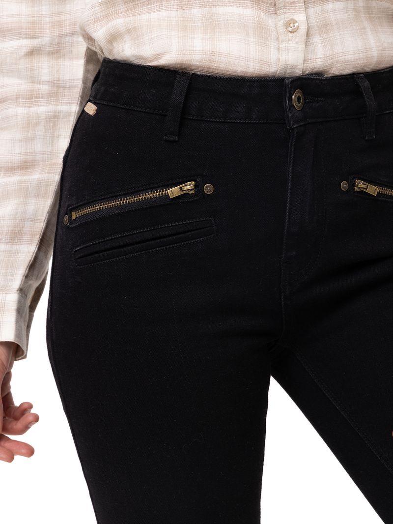 Jeans-Natural-Flex-Mujer-Leman-Negro-Rockford