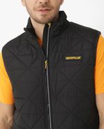 Chaqueta-Sin-Mangas-Casual-Hombre-MEDIUMWEIGHT-INSULATED-TRIANGLE-QUILTED-VEST-NEGRO-CAT