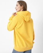 Poleron-Casual-Unisex-FLEECE-CAT-LOGO-PULLOVER-HOODIE-AMARILLO-CAT