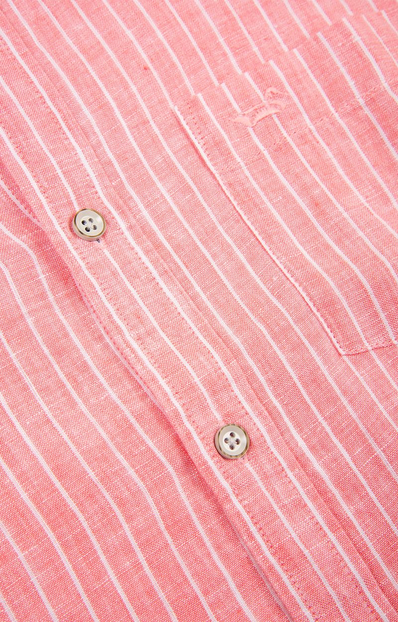 Camisa Hombre Stripeshirt Lino Orgánico