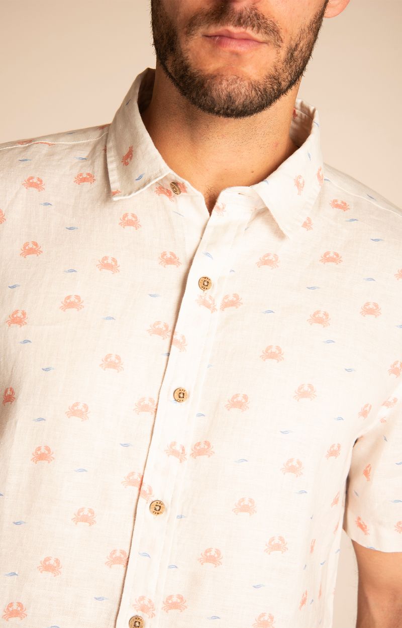 Camisa Hombre Nature Lino Orgánico
