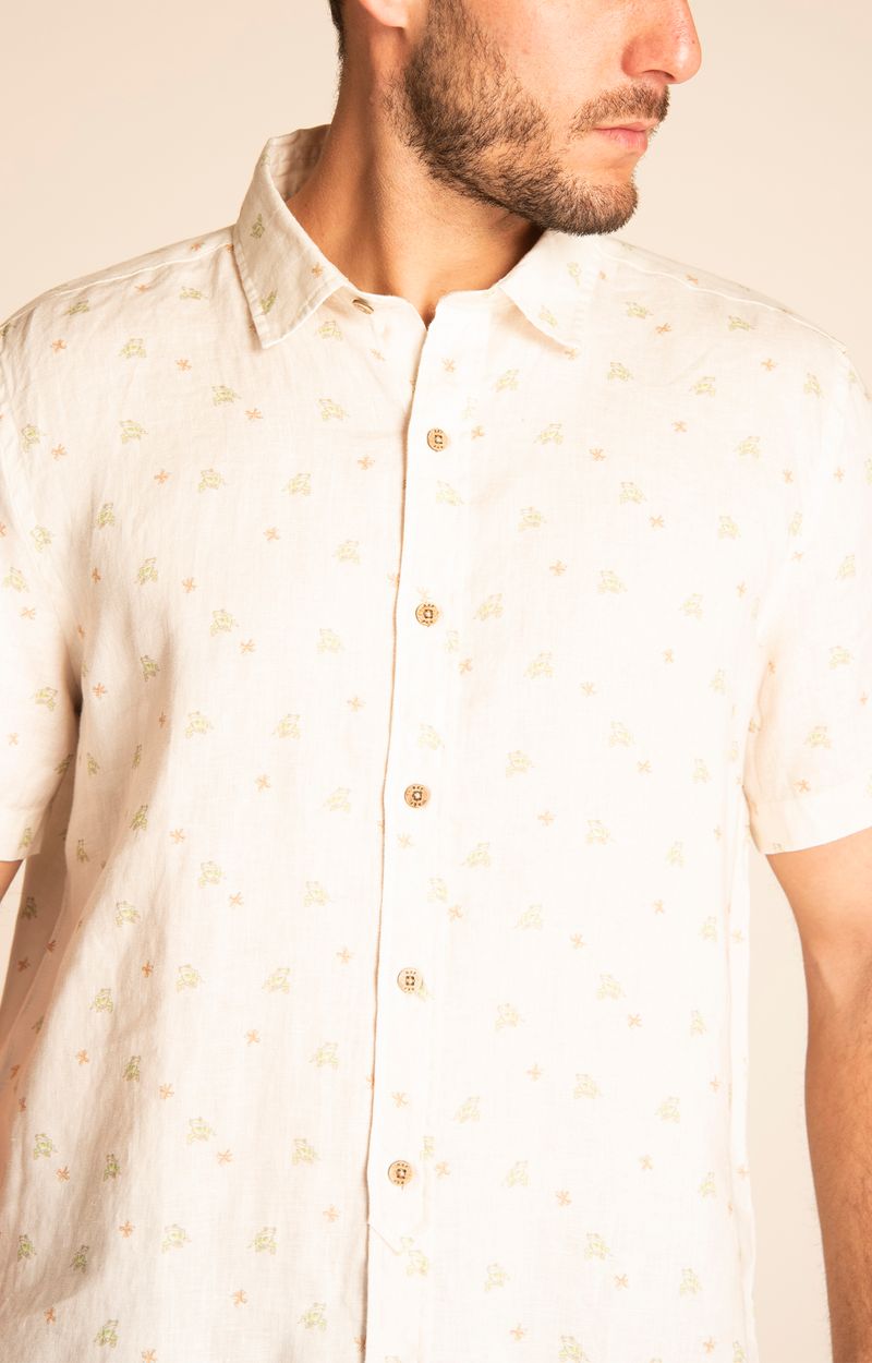 Camisa Hombre Nature Lino Orgánico