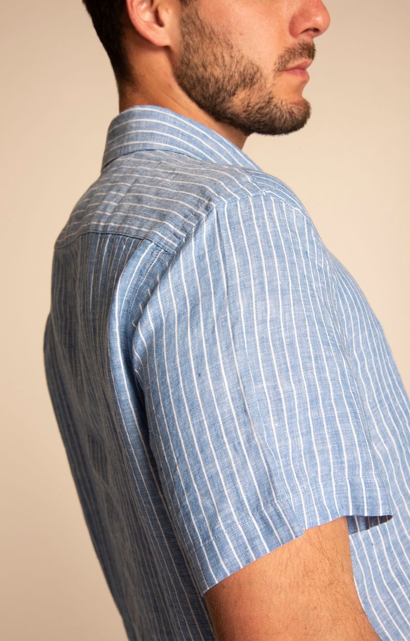 Camisa-Hombre-Stripeshirt-Lino-Organico
