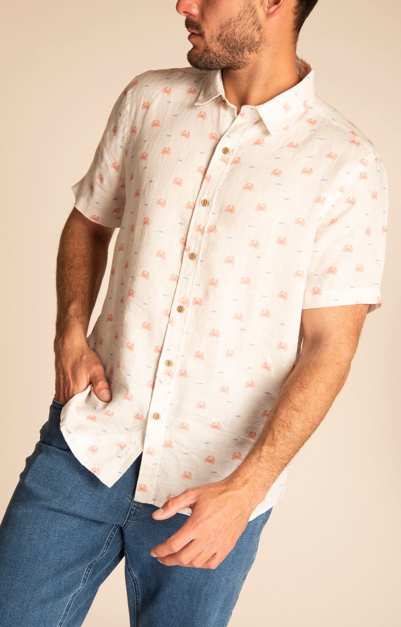 Camisa Hombre Nature Lino Orgánico