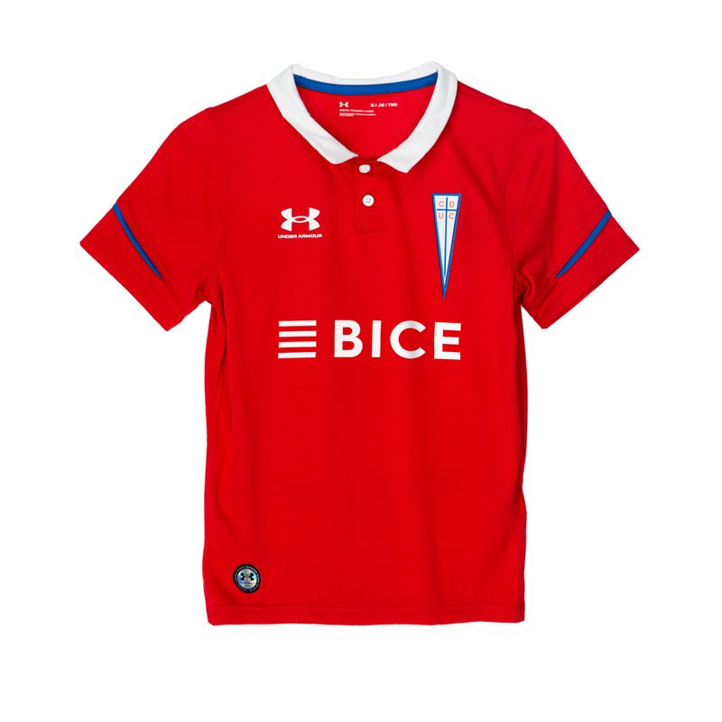 Camiseta-replica-UC-para-Niño-visita-Rojo--23-Under-Armour