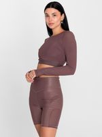 Peto-Mujer-LS-Crop-Top-SaintMale-Marron