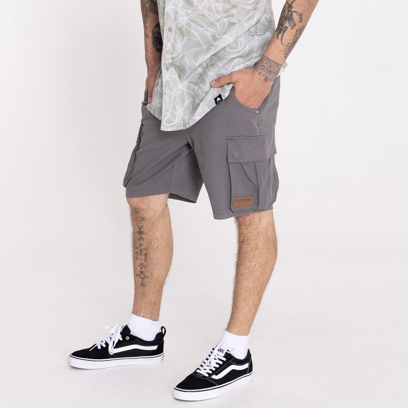 Short-Slymz-Hombre-Cargo-Charcoal-Burton