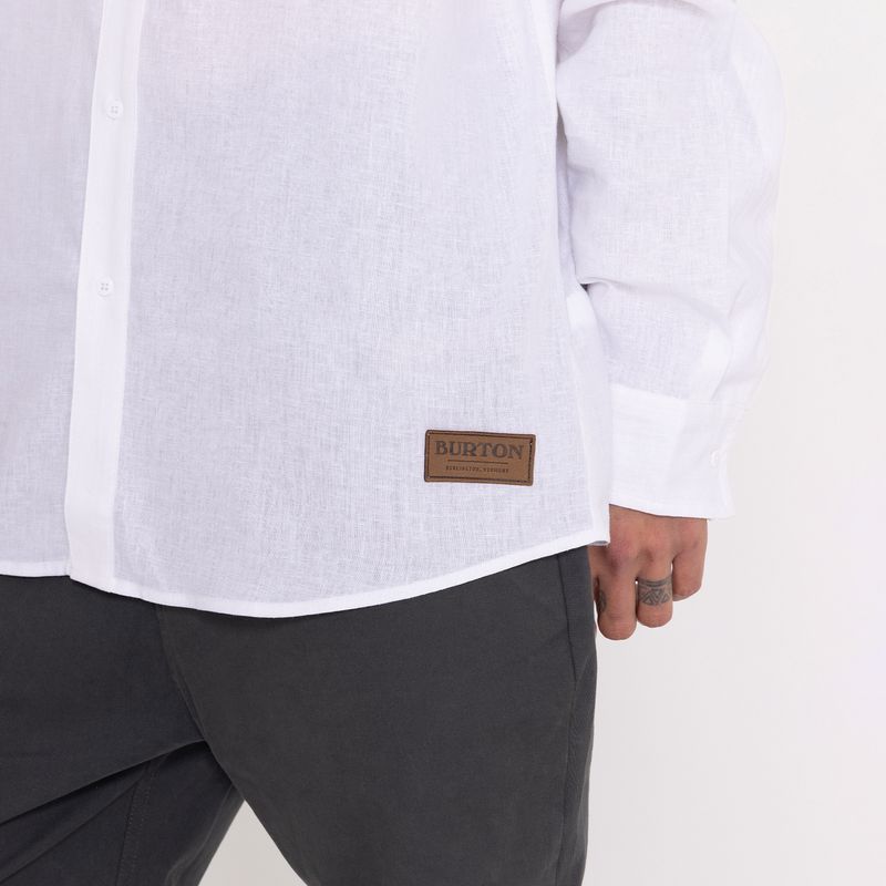 Camisa-Hombre-Lino-Bossino-Blanca-Burton