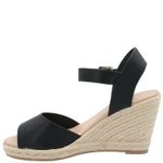 Sandalia Mujer Blu Negro Azaleia