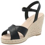 Sandalia Mujer Sasha Negro Azaleia